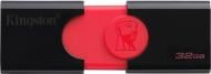 Флеш-память USB Kingston DT106 32 ГБ USB 3.1 black (DT106/32GB)