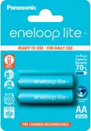 Аккумулятор Panasonic Eneloop Lite AA (пальчиковые) 2 шт. (BK-3LCCE/2BE)
