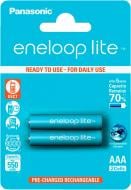 Акумулятор Panasonic Eneloop Lite AAA (R03, 286) 2 шт. (BK-4LCCE/2BE)