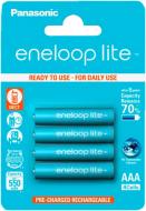 Аккумулятор Panasonic Eneloop Lite AAA (мизинчиковые) 4 шт. (BK-4LCCE/4BE)