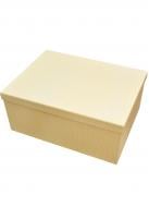 Коробка подарочная gрямоугольная текстурный крафт 21х15х8 см