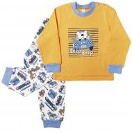 Пижама детская для мальчика GABBI р.80 оранжевый Пижама детская для мальчика GABBI р.80 оранжевый