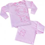 Кофта для девочек Фламинго р.80 розовый 163-212