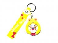 Брелок для ключей Сейлор мун желтая