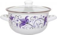 Кастрюля с крышкой Infinity SD-195018 см / 2.4 л Лилия промо (6625147)