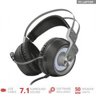 Гарнитура Trust GXT 435 Ironn 7.1 Surround gaming headset black (23211)