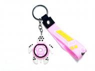 Брелок для ключей Ракушка розовая