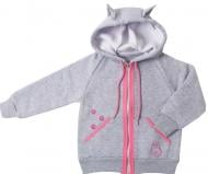 Куртка детская для девочки GABBI р.98 серый KR-09-18