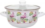 Кастрюля с крышкой Infinity GD-64934 18 см / 2.4 л Flamingo промо (6625152)
