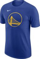 Футболка Nike GSW M NK ES LOGO1 SS TEE FJ0238-495 р.XS синий