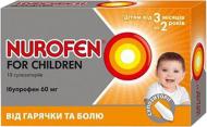 Нурофєн для дітей №10 (5х2) супозиторії 60 мг
