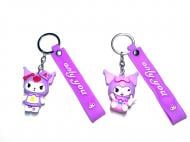 Брелок для ключів Куромі пурпурна в асортименті