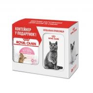 Корм сухой для стерилизованных котят в возрасте от 6 до 12 месяцев Royal Canin Kitten Sterilised 2 кг + контейнер для хранения корма птица 2 кг