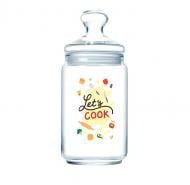 Банка для сыпучих Luminarc Let's Cook With Fun 1 л V6684