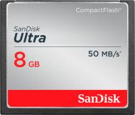 Карта памяти SanDisk CF Ultra 8GB (SDCFHS-008G-G46)