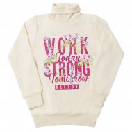 Светр для дівчинки GABBI Леді шик р.110 молочний із малюнком SV-15-18 Светр для дівчинки GABBI Леді шик р.110 молочний із малюнком SV-15-18