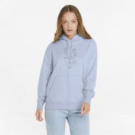 Джемпер Puma Downtown Relaxed Graphic Hoodie TR 53358321 р. S голубой