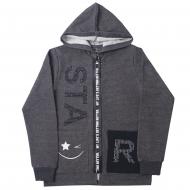 Куртка дитяча для дівчинки GABBI р.122 антрацит KR-18-18