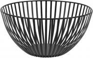 Корзинка для фруктов Flamberg Premium Noctis 25,5х12 см черный (DS19169BK)