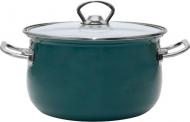 Кастрюля с крышкой Infinity SCE-P555 16 см / 2.1 л Petrol Blue (6667321)