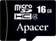 Карта памяти Apacer microSDHC 16 ГБ Class 4 (AP16GMCSH4-RA) AP16GMCSH4-RA