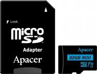 Карта памяти Apacer microSDHC 32 ГБ UHS Speed Class 1 (U1)Class 10 (AP32GMCSH10U6-R) AP32GMCSH10U6-R