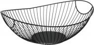 Корзинка для фруктов Flamberg Premium Flow 32,5x25,8х11 см черный (DS18722BK)