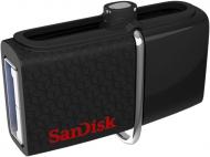 Флеш-память USB SanDisk Ultra Dual 32 ГБ USB 3.0microUSB (OTG) black (SDDD2-032G-GAM46)