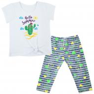 Комплект для девочек Габби р.98 зеленый KS-19-14-2 Комплект для девочек Габби р.98 зеленый KS-19-14-2