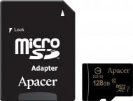 Карта пам'яті Apacer microSDXC 128 ГБ UHS Speed Class 1 (U1)Class 10 (AP128GMCSX10U1-R) AP128GMCSX10U1-R