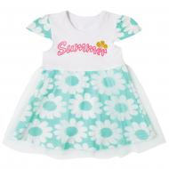 Платье GABBI р.80 ментоловый PL-19-20