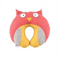 Подушка ортопедическая Сова 38x44 см красный IDEIA