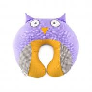 Подушка ортопедическая Сова 38x44 см фиолетовый IDEIA