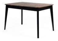 Стол обеденный LORI Мери Еко 1200(1600)x800x750мм дымчатый/венге Стол обеденный LORI Мери Еко 1200(1600)x800x750мм дымчатый/венге