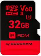 Карта памяти Goodram microSDHC 32 ГБ Class 10UHS-I Class 3 (U3) (IR-M6BA-0320R11)