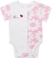 Боди для девочки GABBI Ромашка р.56 розовый с белым BD-19-20-1