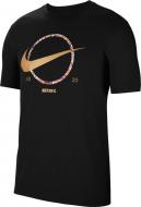 Футболка Nike M NSW TEE PREHEAT SWOOSH CT6871-010 р.S чорний