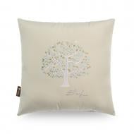Подушка декоративная Дерево 45x45 см оливковый IDEIA