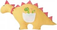 Подушка игрушка Динозаврик 43x95 см желтый IDEIA
