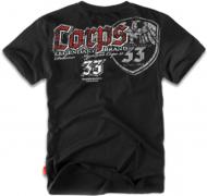 Футболка Dobermans Aggressive Corps 33 TS27BK-L р. L черный