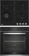 Комплект вбудовуваної техніки Beko варильна поверхня HIAW64225SB + духова шафа BBIE133002XD