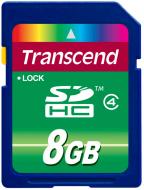 Карта памяти Transcend SDHC 8GB (TS8GSDHC4)