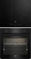 Комплект встраиваемой техники Beko варочная поверхность HII 64200 FMT + духовой шкаф BBIR17300BCS
