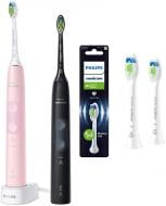 Набор электрических зубных щеток Philips Protective Clean 4500 HX6830/35 + насадки HX6062/87
