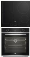 Комплект встраиваемой техники Beko варочная поверхность HII 64200 FMT +духовой шкаф BBVM13400XDS