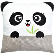 Подушка игрушка 45x45 см серый IDEIA