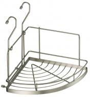 Полка на рейлинг Lemax YJ-G301 A NM угловая малая 230х230х230 мм никель