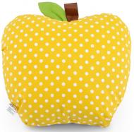 Подушка игрушка Яблоко 42x47 см желтый IDEIA