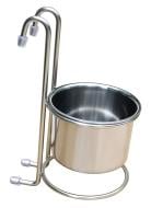 Стакан на рейлинг Lemax YJ-G017 E NM 206x105x138 мм для столовых приборов никель