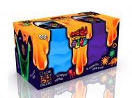 Маса для ліплення Danko Toys Mega Stretch Slime 2 банки укр. (6) в асортименті